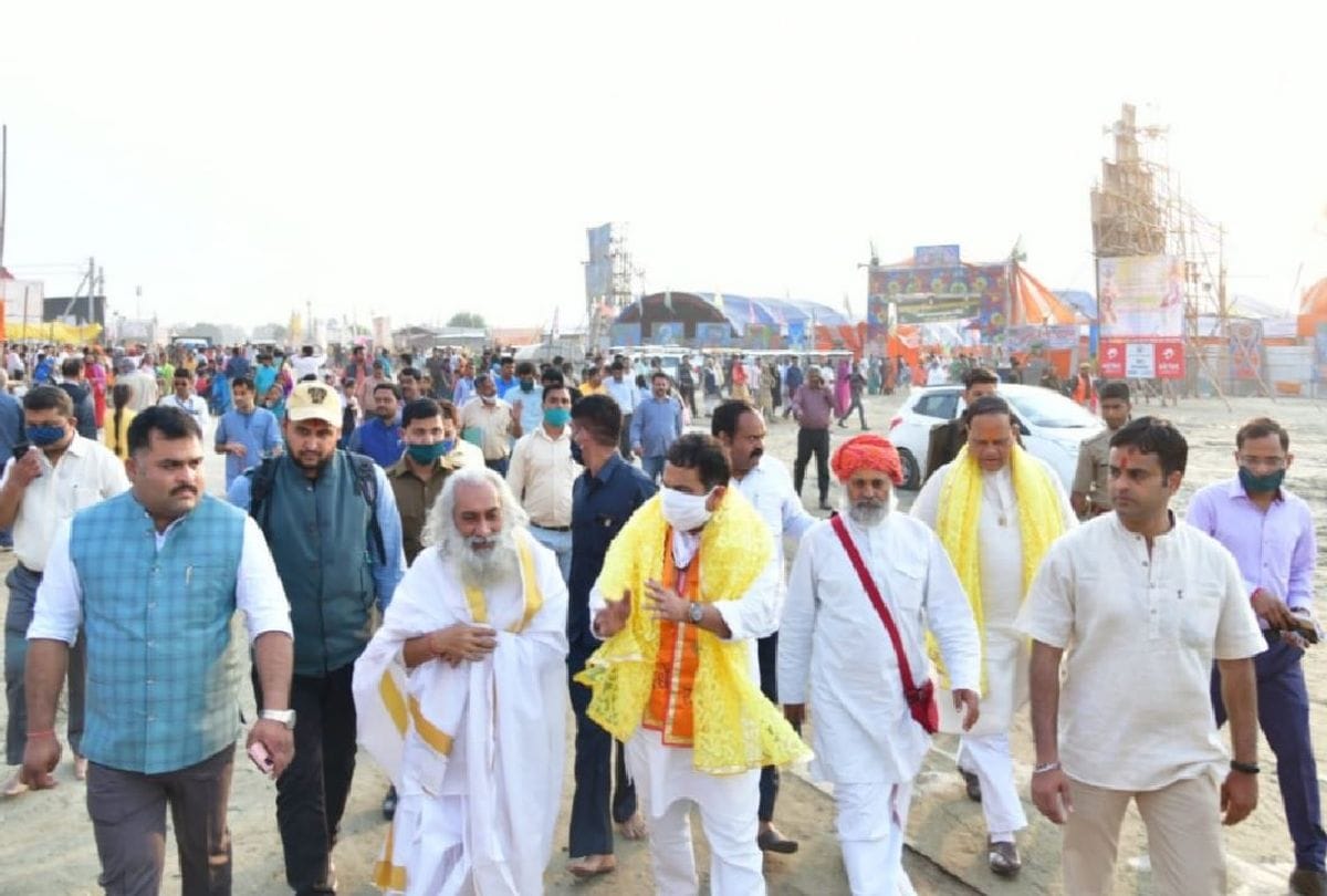 Vrindavan Kumbh Mela 2021: last Shahi Snan in vrindavan today