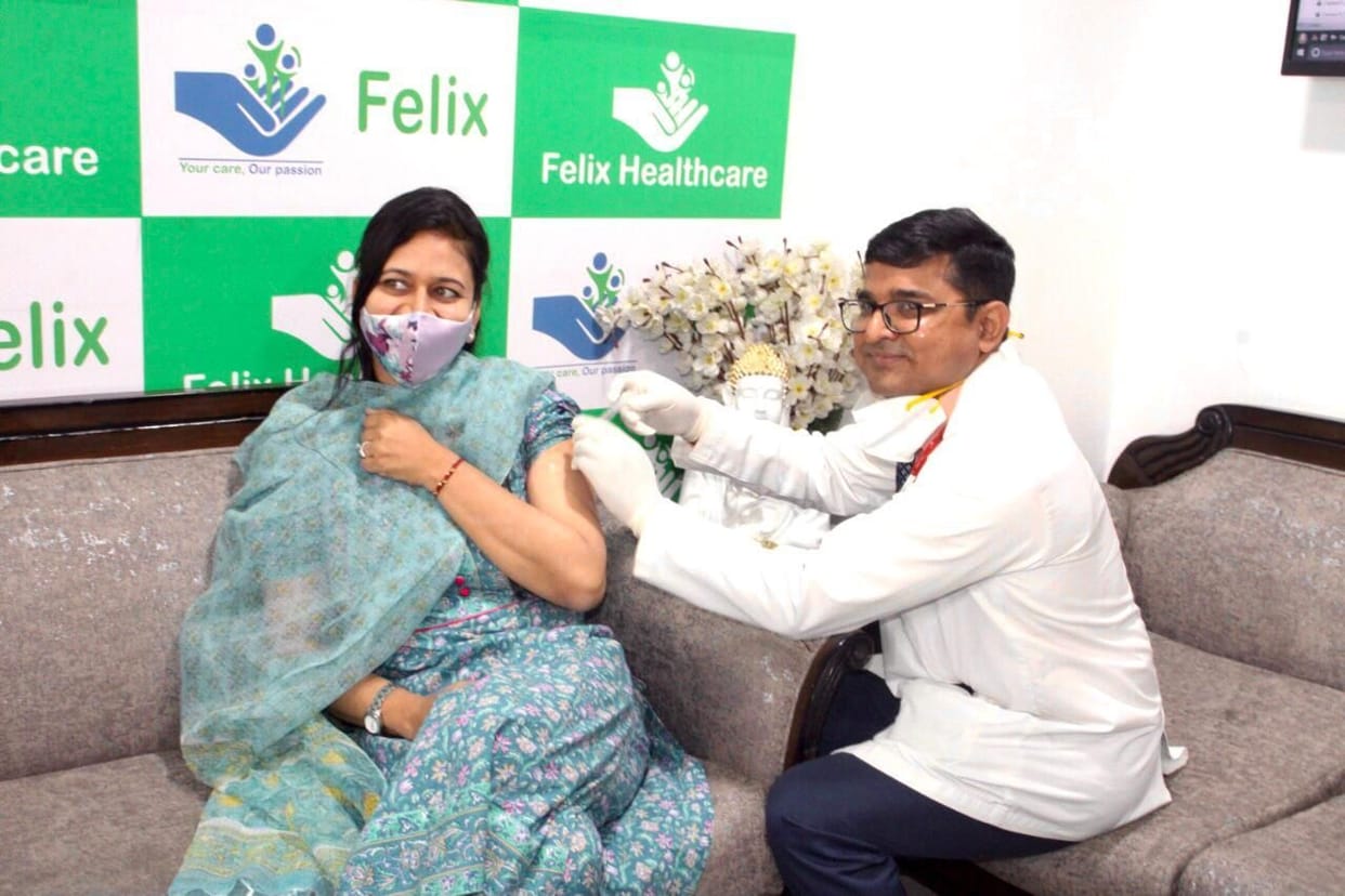 Now vaccination will be done on health centers also for 6 days