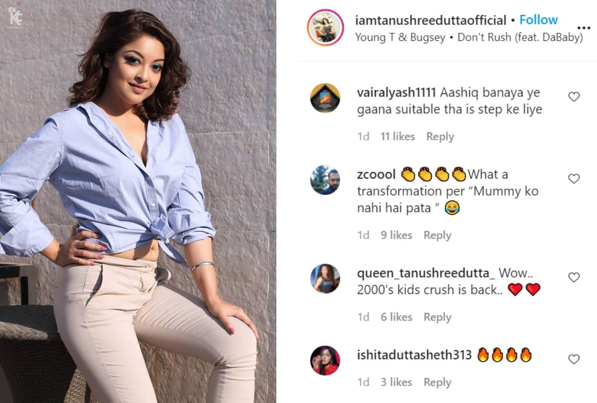 Tanushree Dutta Transformation Look Photos Goes Viral On Social Media Fans Reacted