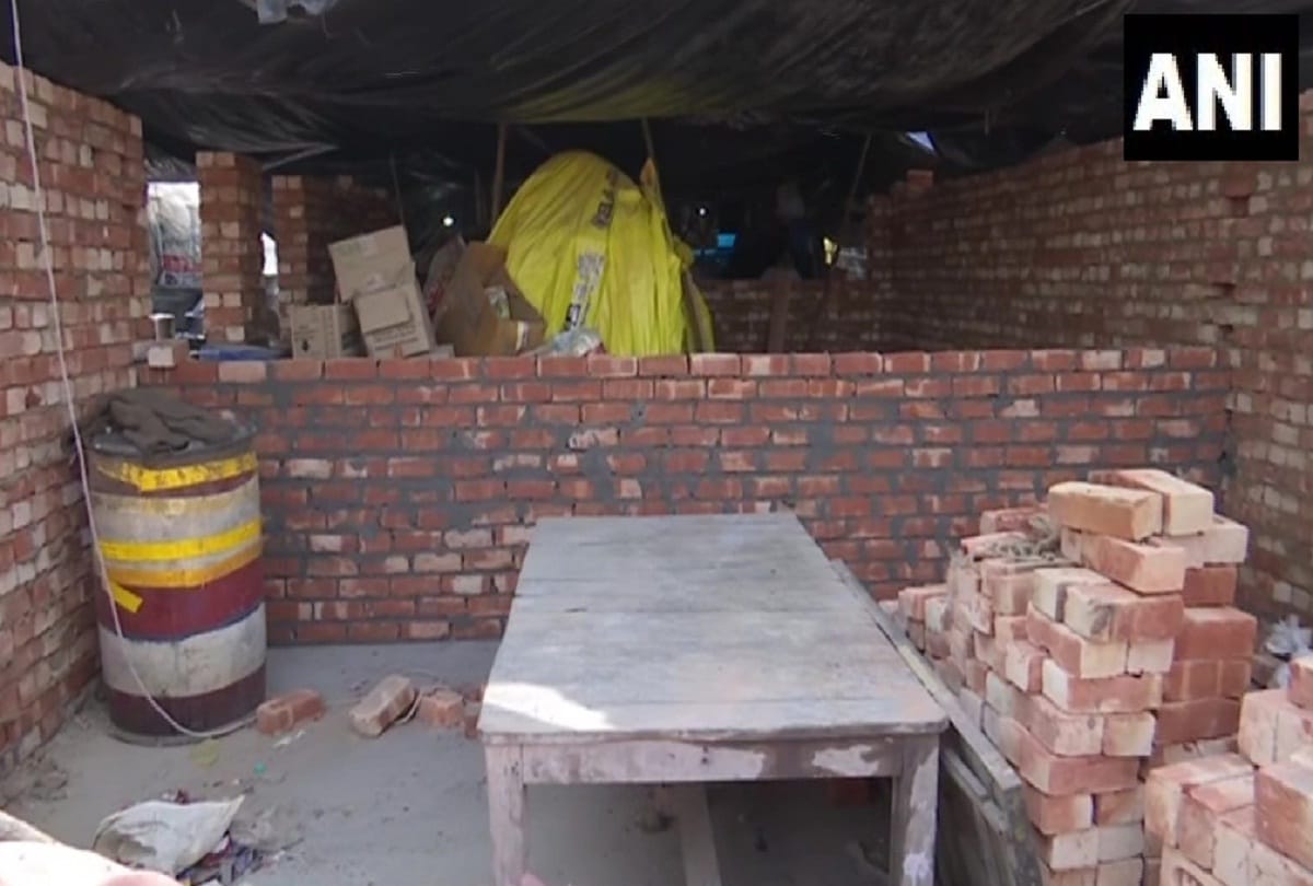farmers make Permanent house at Singhu border to continue protest against agriculture laws 