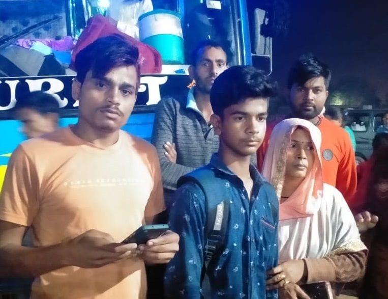 Dramatically missing student returned from Delhi