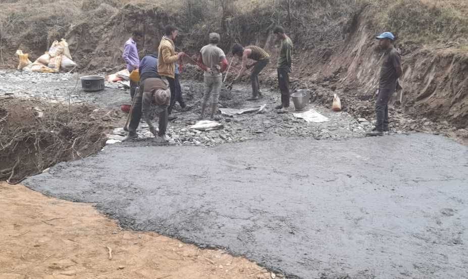 Motivation: First widened the path from shramdaan, now doing asphalt