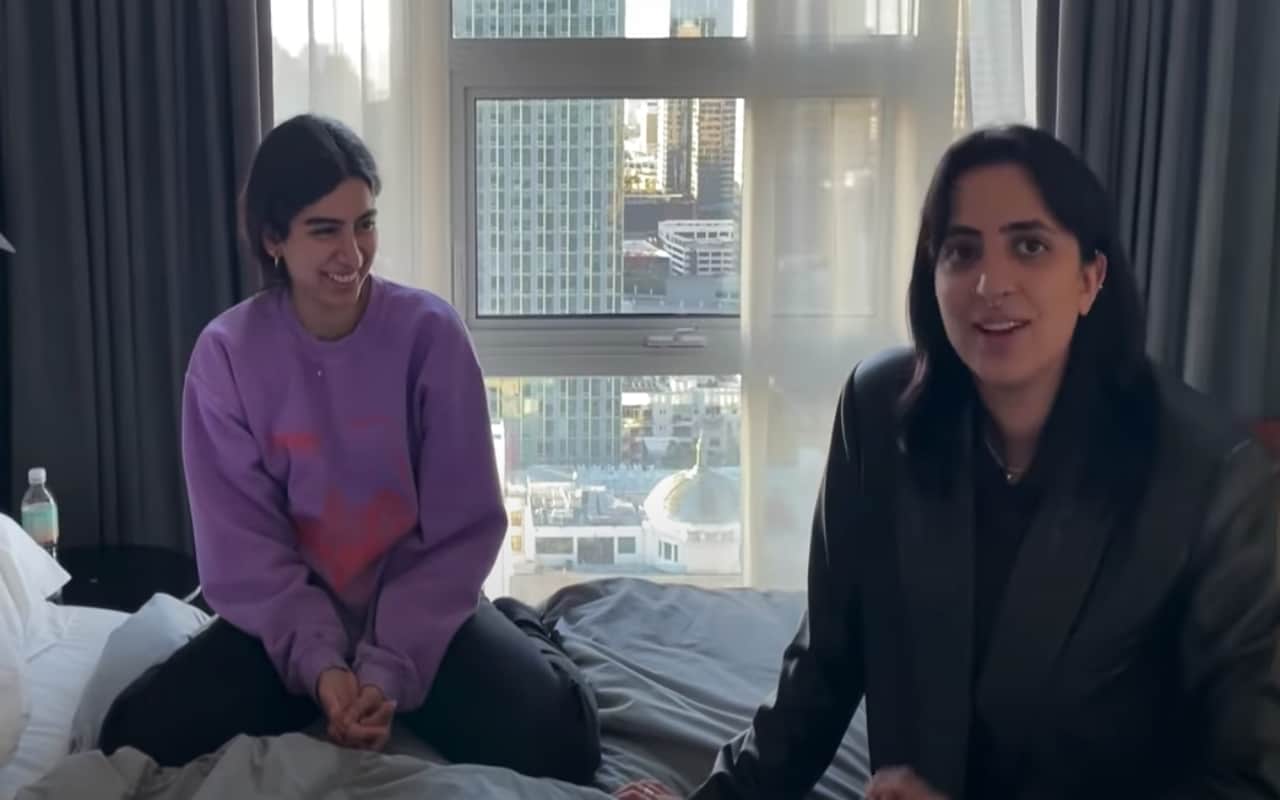 anurag kashyap daughter aaliyah kashyap shared youtube video when she met khushi kapoor in us