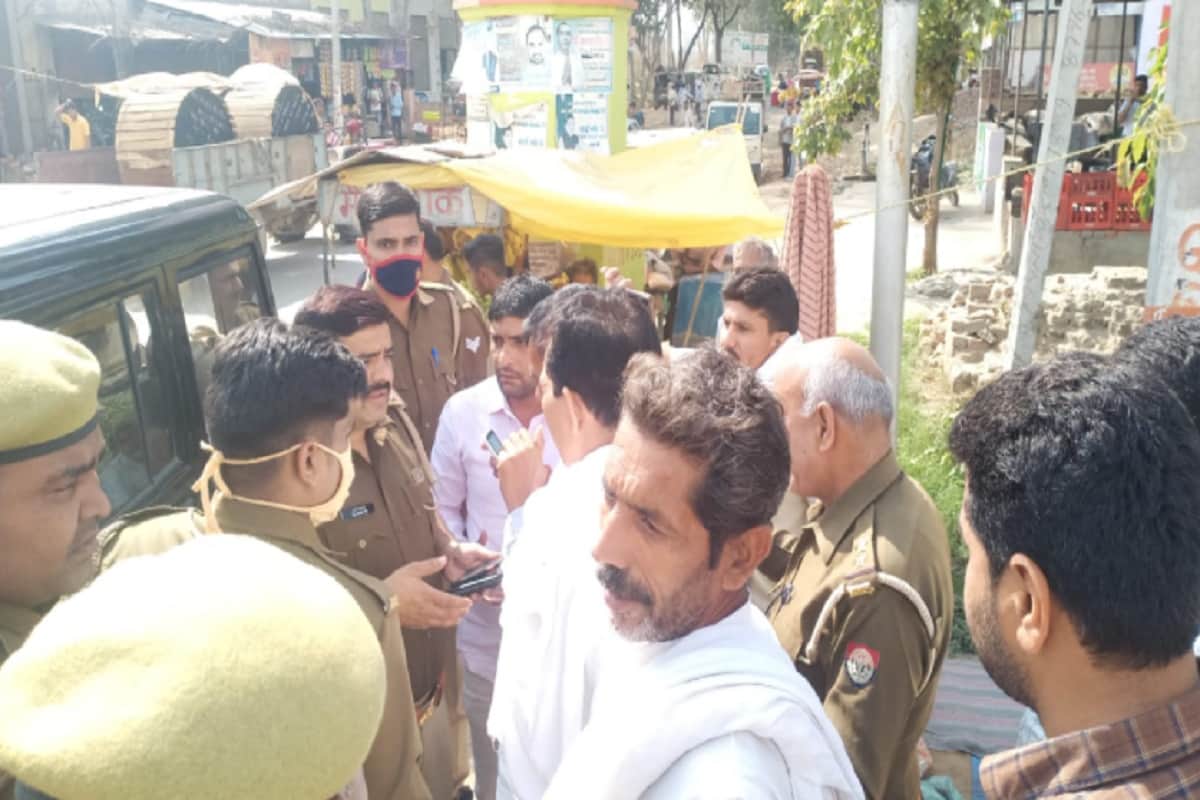 Baghpat News: Protest from city to village against BJP leaders including Union minister Sanjeev Balyan in Uttar Pradesh