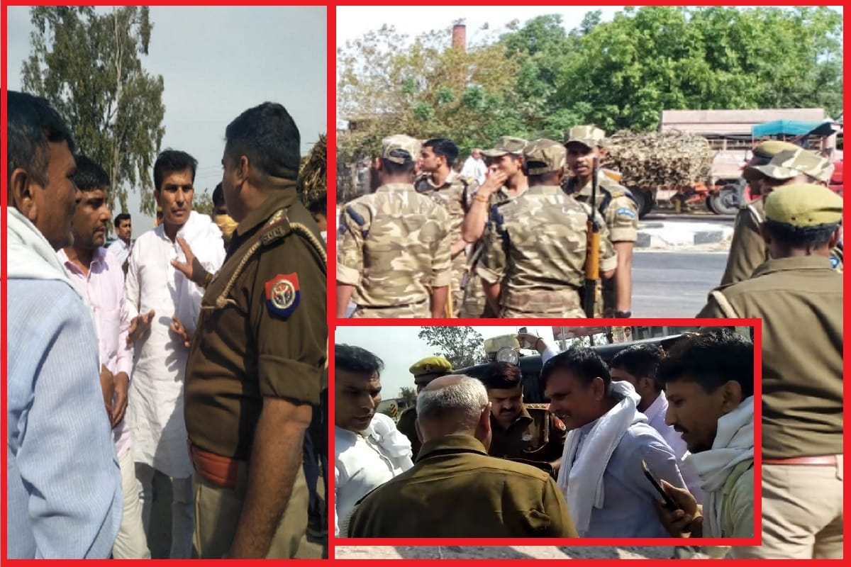 Baghpat News: Protest from city to village against BJP leaders including Union minister Sanjeev Balyan in Uttar Pradesh