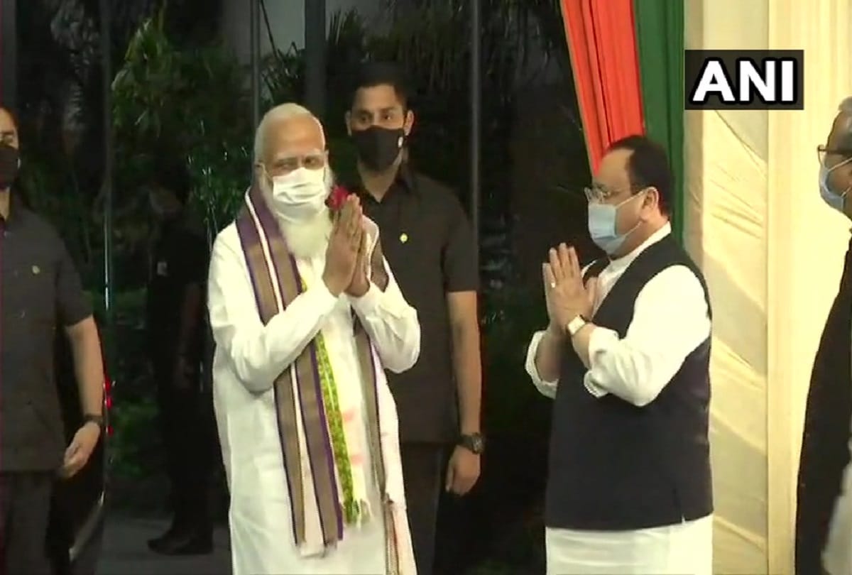 BJP Foundation day: PM Modi and JP Nadda to address party workers  BJP tells Hoist party flag at home
