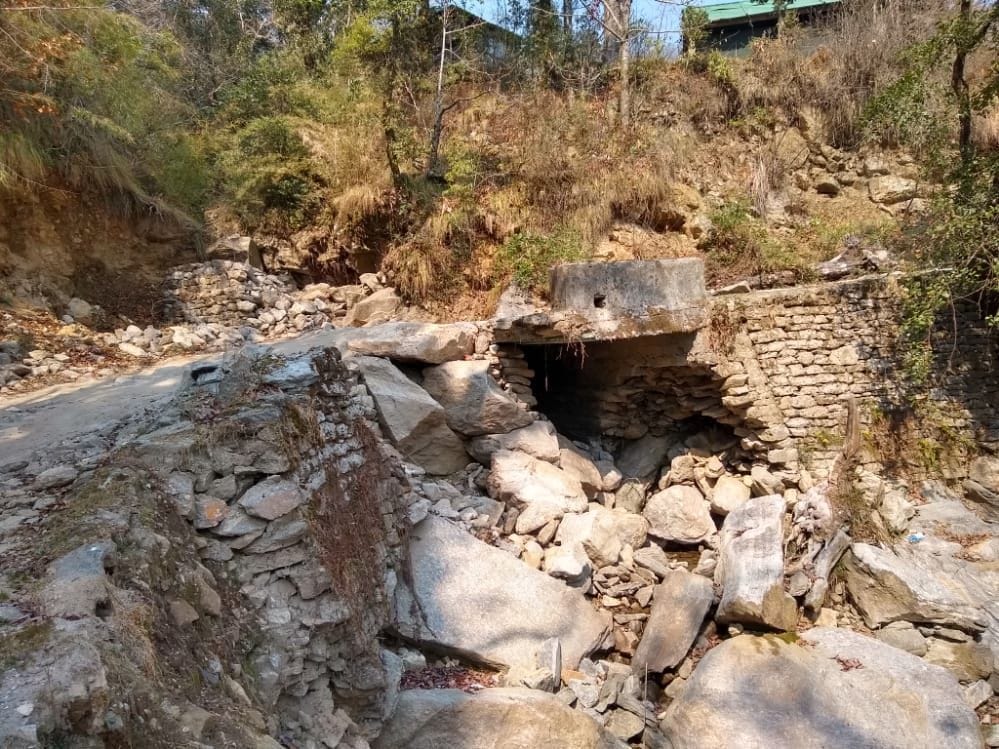 Bad Road in Sarmoli Munsyari