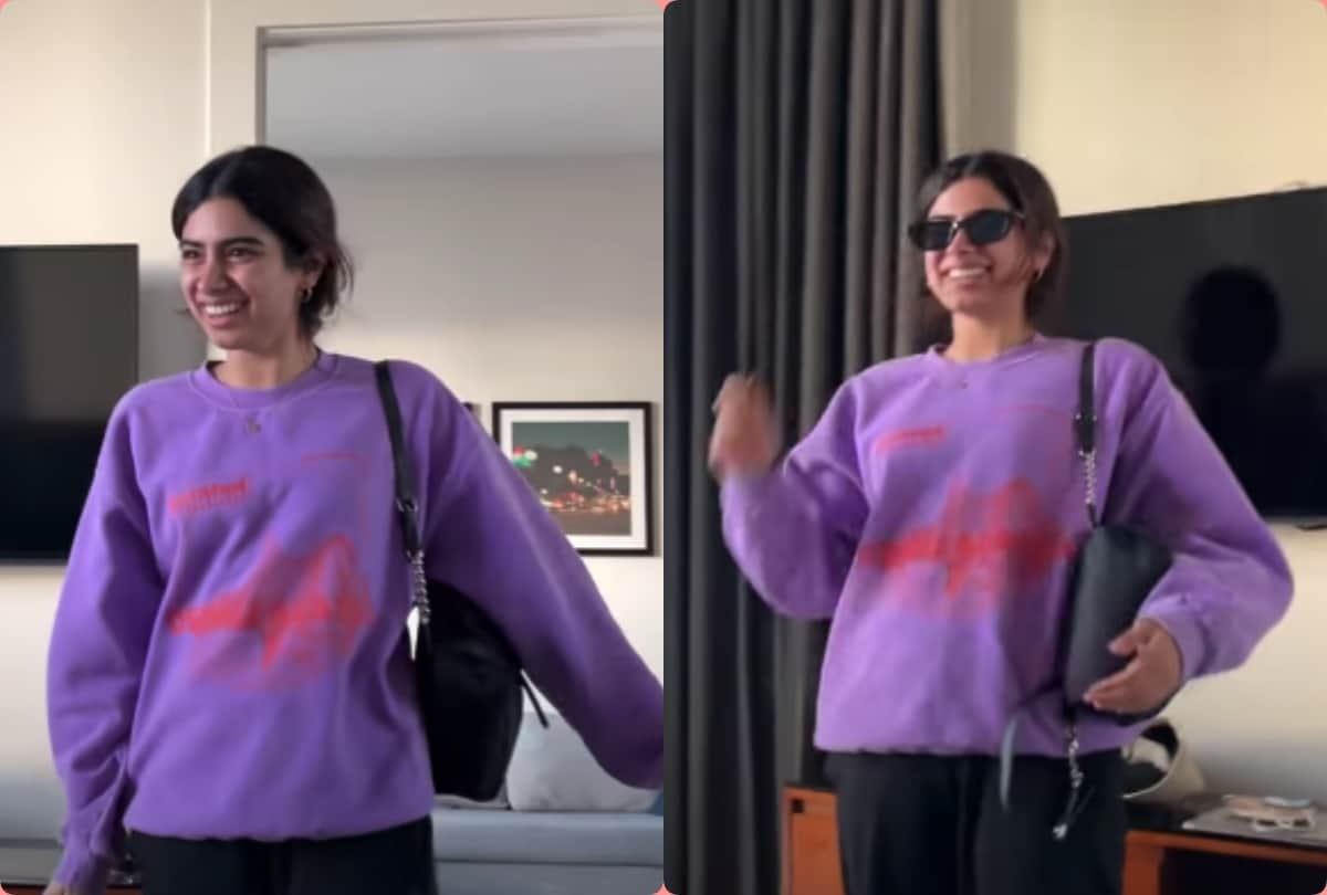 anurag kashyap daughter aaliyah kashyap shared youtube video when she met khushi kapoor in us