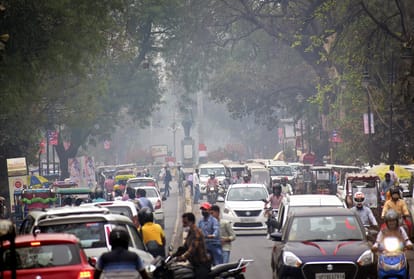 Cold winds change weather in prayagraj, mercury slips six to five degrees