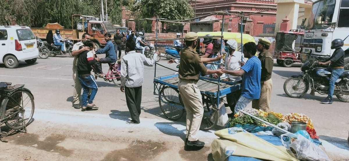 before president ramnath kovind arrival removing encroachment campaign in varanasi