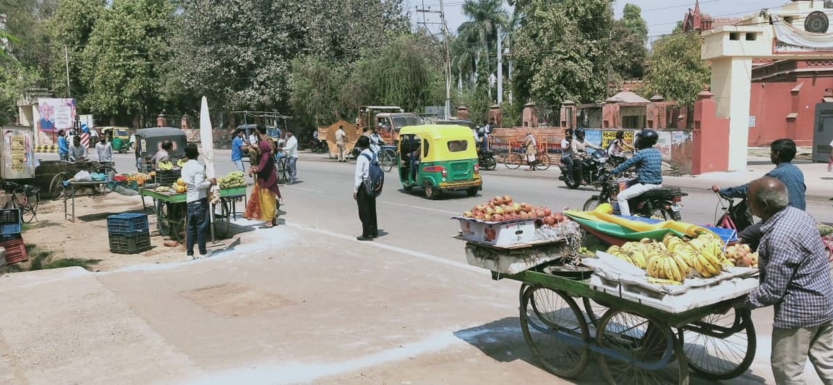 before president ramnath kovind arrival removing encroachment campaign in varanasi
