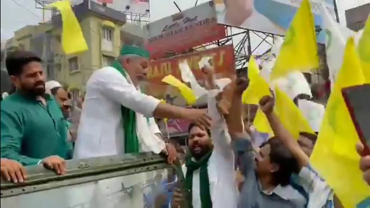 farmer leader Rakesh Tikait will participate in Kolkata and nandigram mahapanchayat to defeat BJP in west Bengal Assembly election 2021