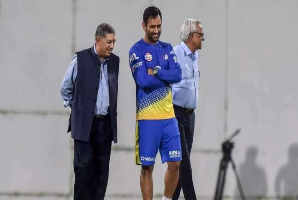 N Srinivasan explains why CSK persist with MS Dhoni: Consistency and loyalty oozes out of us   