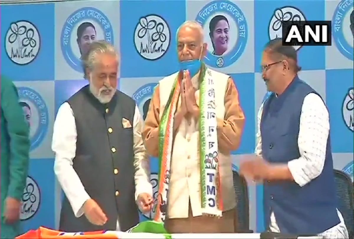 Yashwant Sinha has been appointed as vice president and national working committee member for tmc