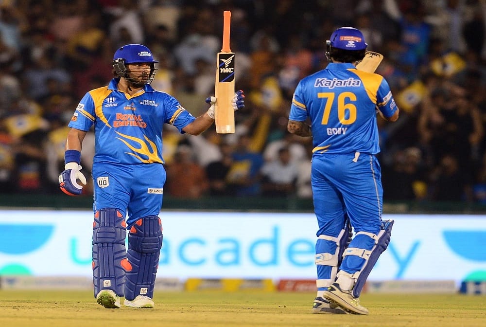 India Legends beats South Africa Legends by 56 runs in Road Safety World Series