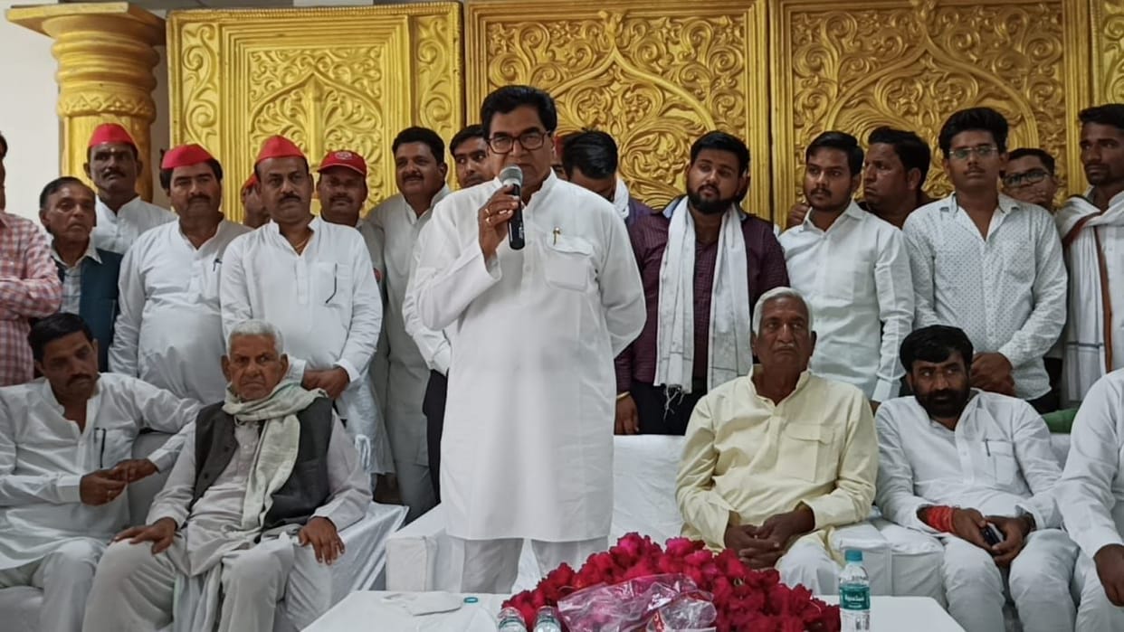 SP will fight the district panchayat elections strongly