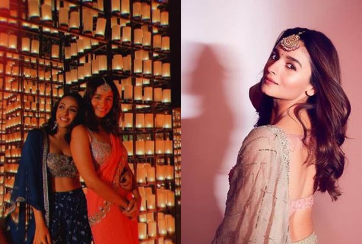 alia bhatt show party look on her birthday deepika padukone also attend bash at karan johar house