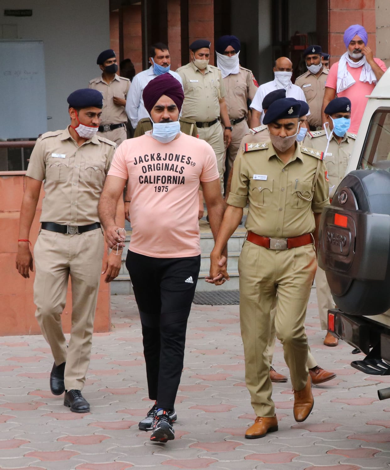Police doubt on Rajdeep for supported the land mafia in grabbing property
