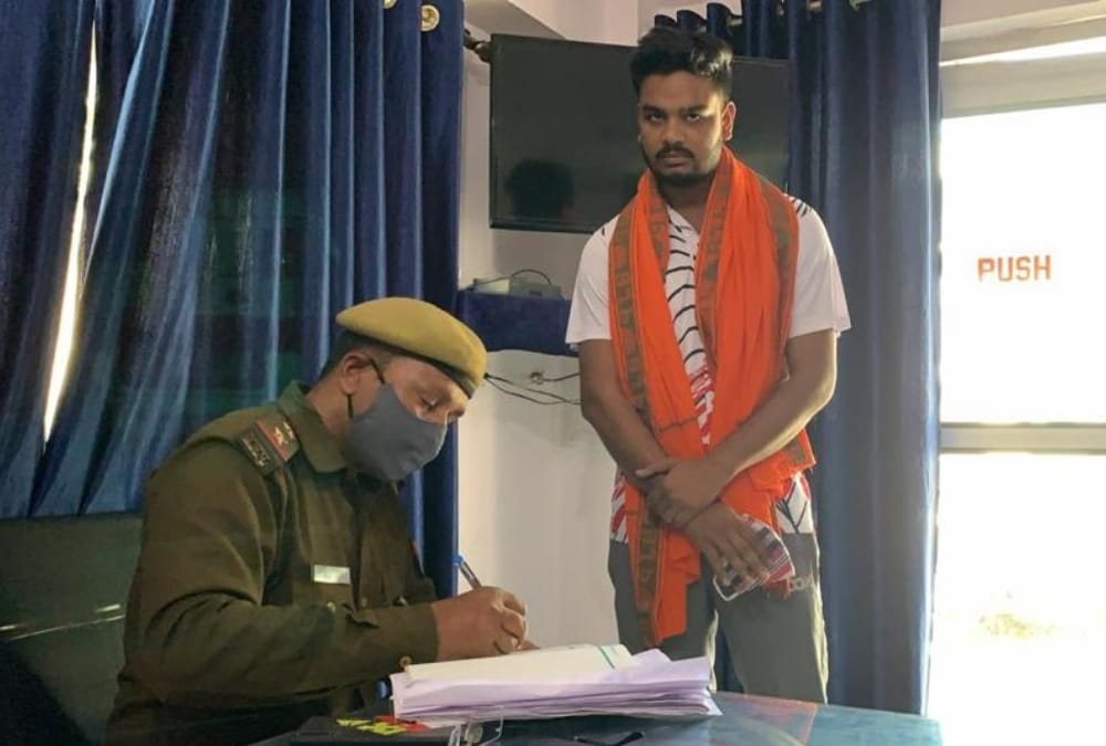 police interrogated ayush kishore son of mohanlalganj bjp mp kaushal kishore about five hours