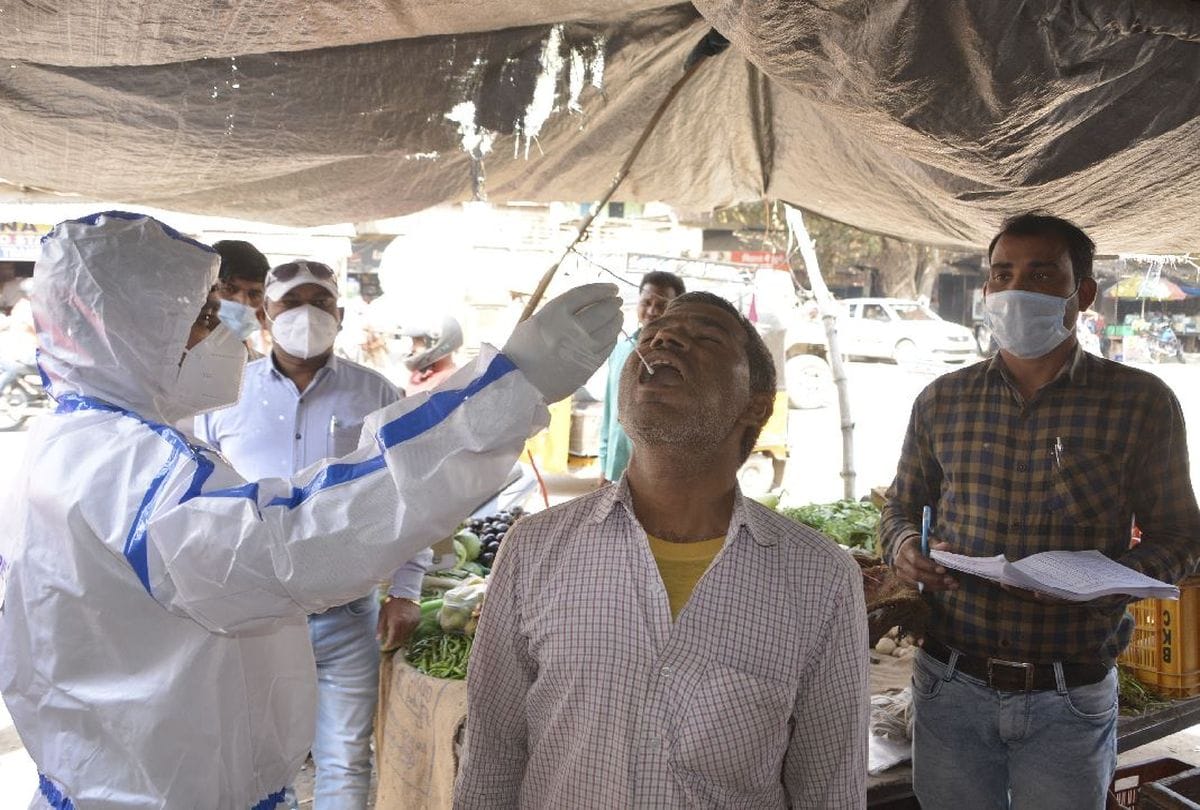 two death and 377 new corona positives found in gorakhpur