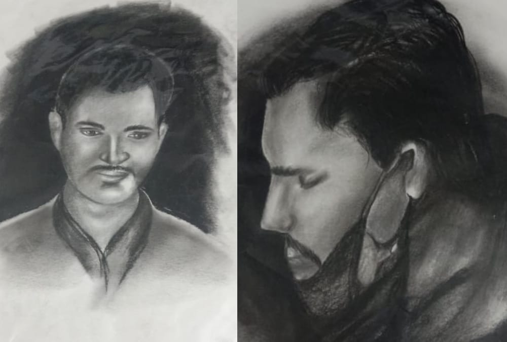 police issued sketch in Nath jwellers loot.