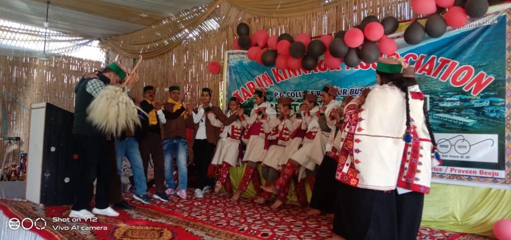 toshim celebreted by kinnaur student in rampur