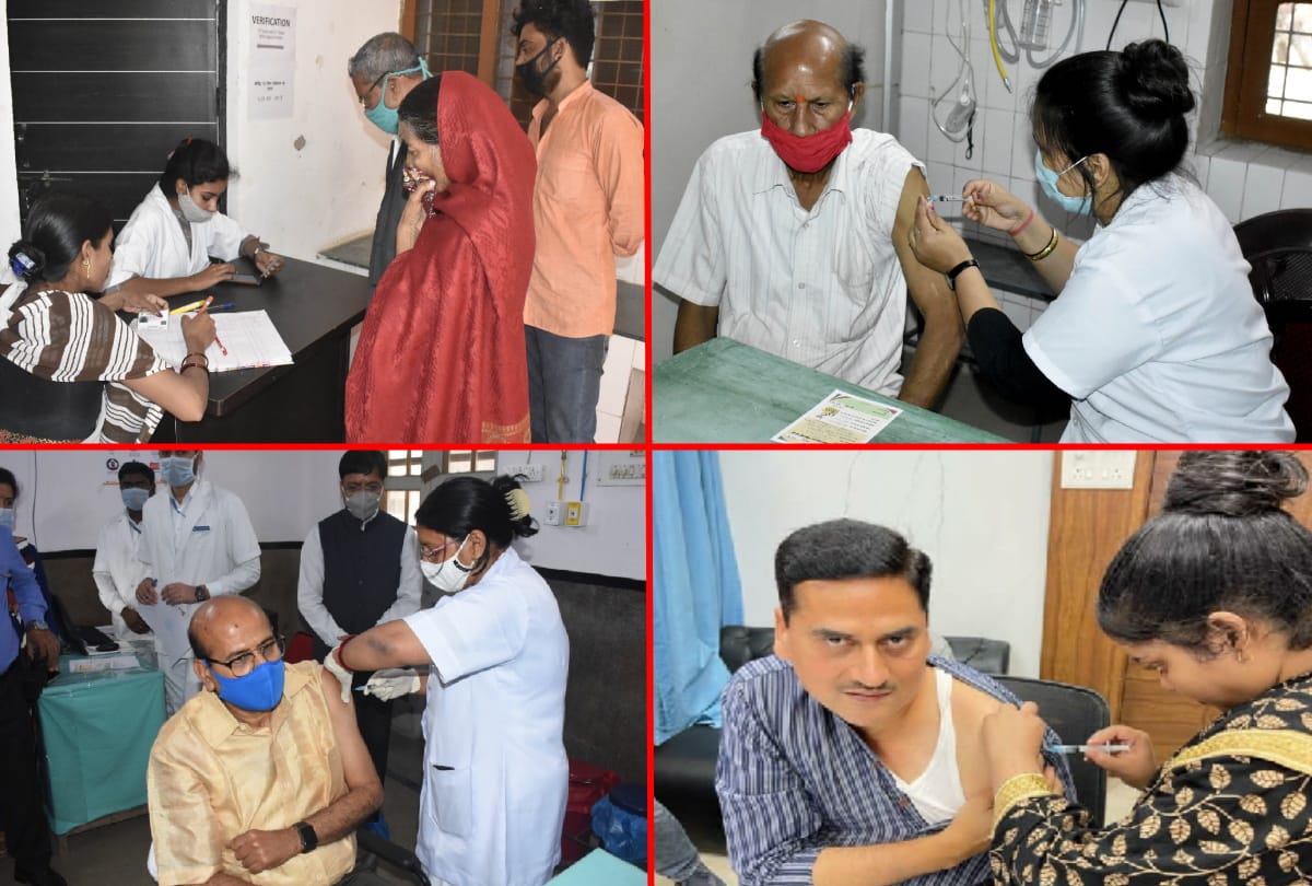 618 people got Covid vaccine in Gorakhpur