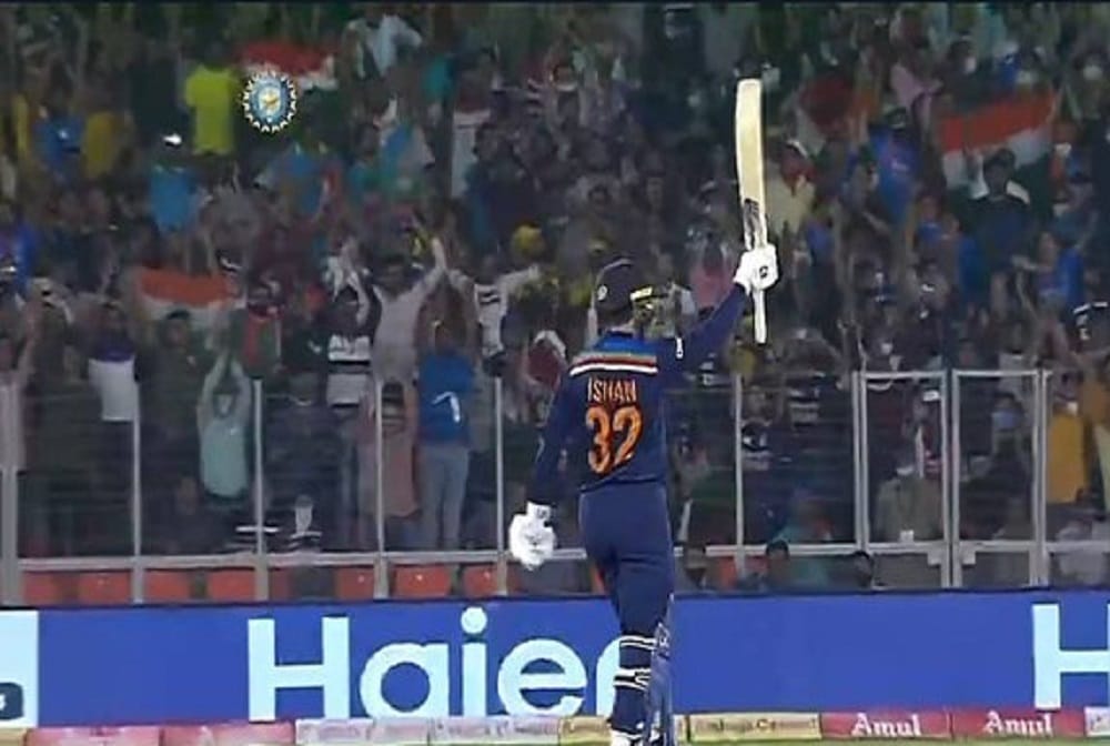 India vs england 2nd t20i: ishan kishan hit fifty in debuts match