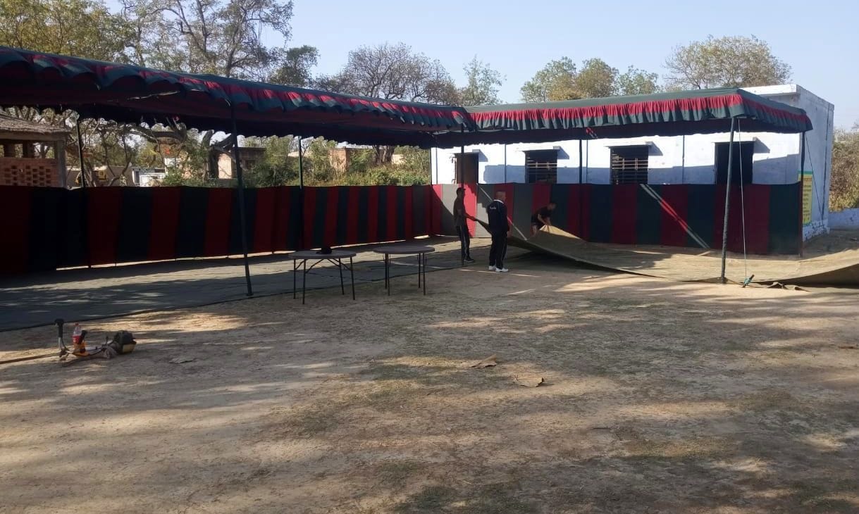 Army contingent camped in Sturka village