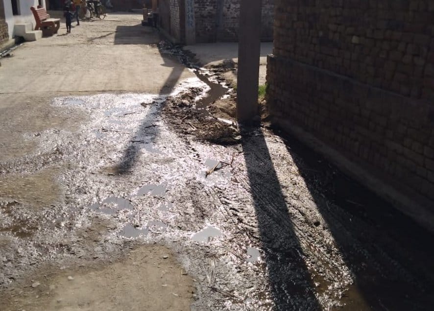 Dirty water became a problem for the villagers