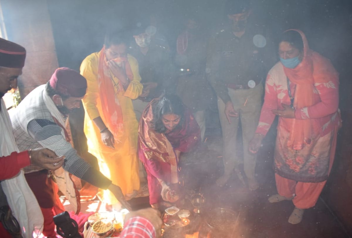 Chaitra fair started in baba balak nath temple Deothsidh Hamirpur Himachal Pradesh