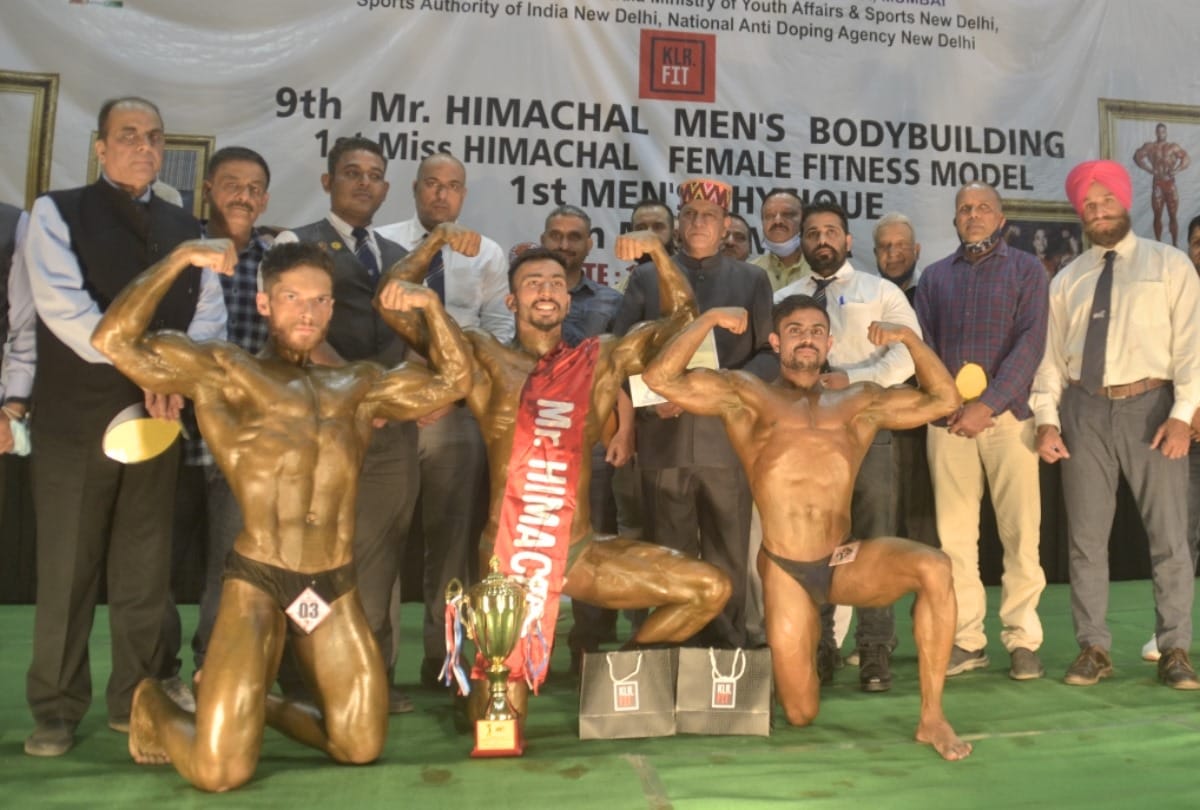 aashish dogra wins Mr Himachal championship Himachal and Sonika Miss Himachal