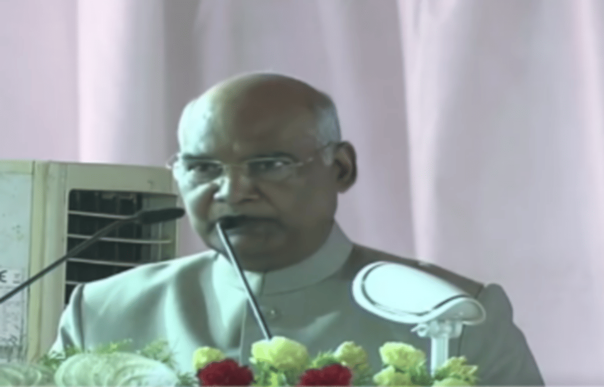 president ramnath kovind visit vanvasi samagam said country development not possible without tribal and forest people growth in sevakunj aashram sonbhadra
