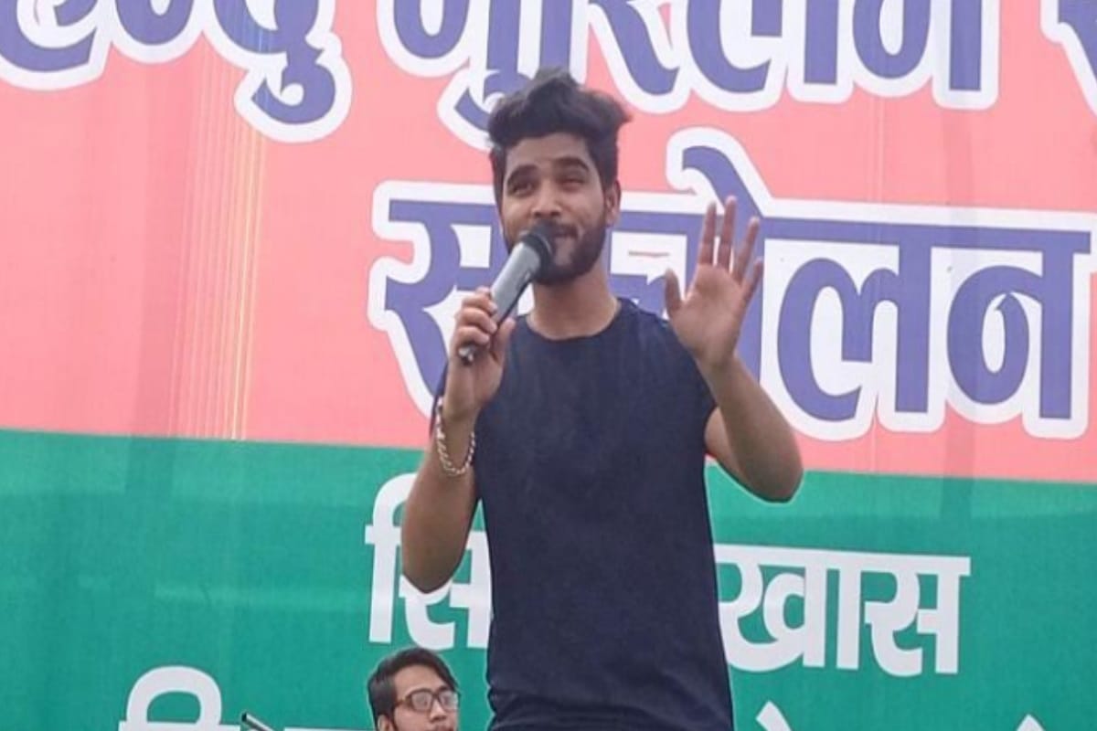 Indian Idol season ten winner Salman Ali performed at Meerut Hindu Muslim Harmony Conference