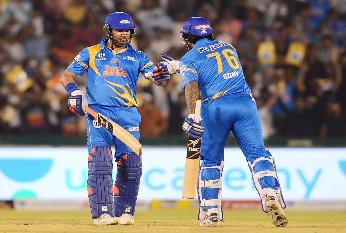 Yuvraj Singh smashes six sixes in a world road safety series says wants to come back in Team India