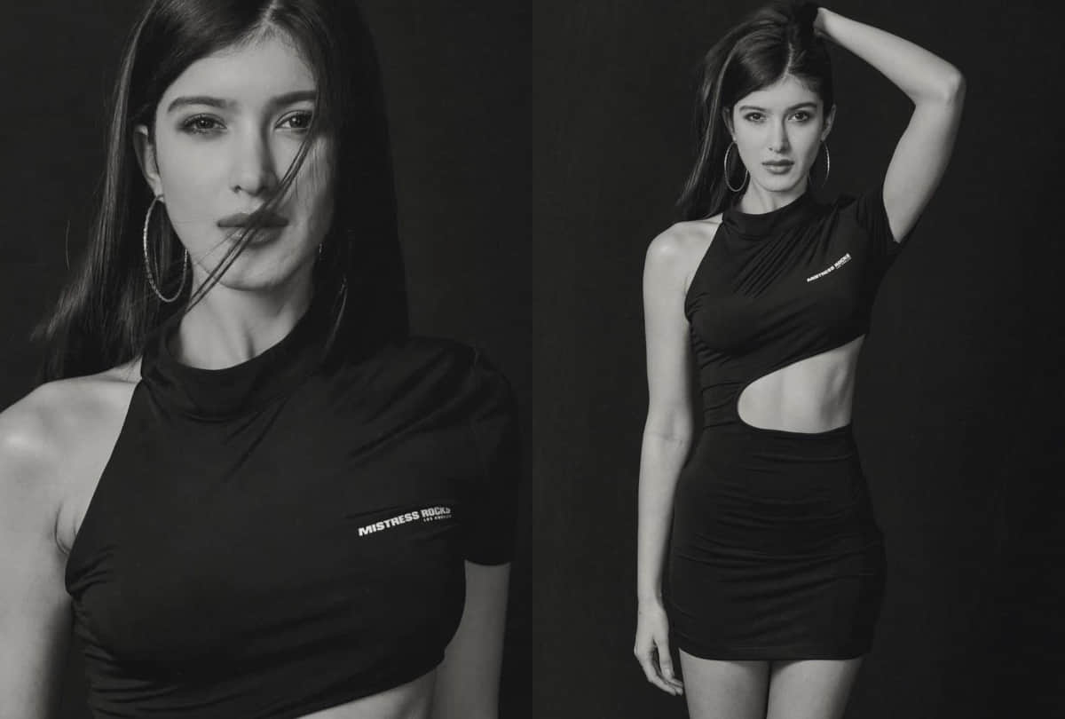 shanaya kapoor little black dress is worth 6k perfect for stylish girls