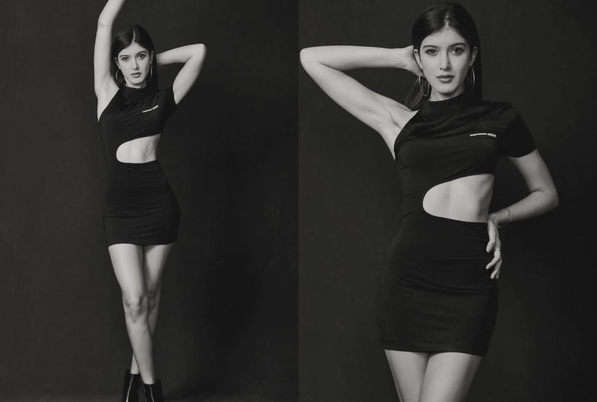 shanaya kapoor little black dress is worth 6k perfect for stylish girls
