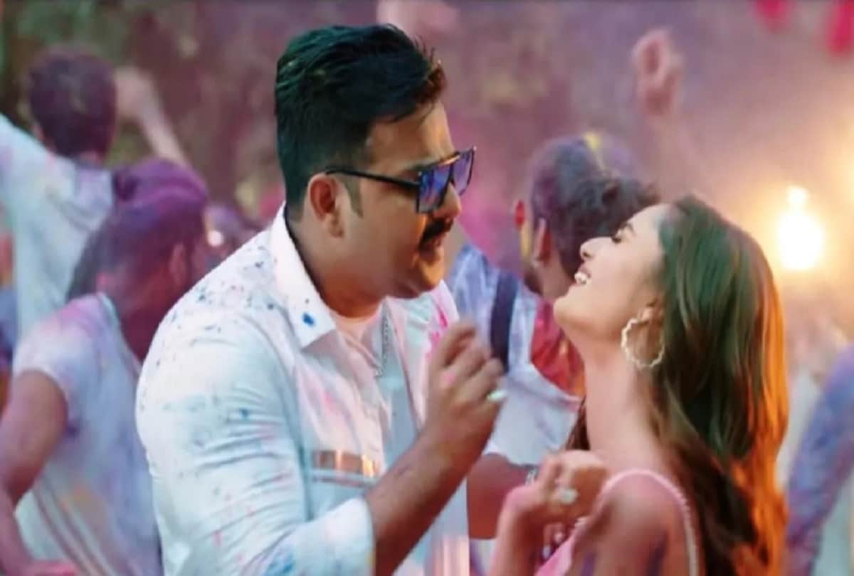 bhojpuri gana pawan singh new holi song babuni tere rang mein goes viral on Youtub