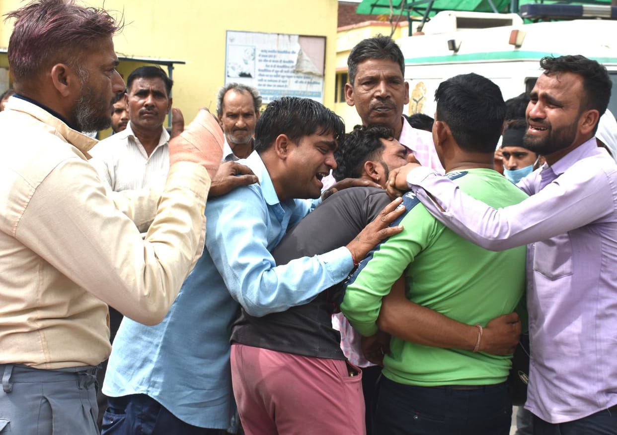 man died from electric shock