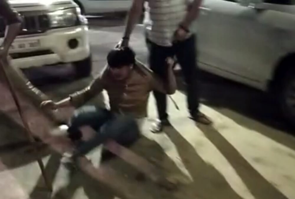 Firing near DGP office in Lucknow.