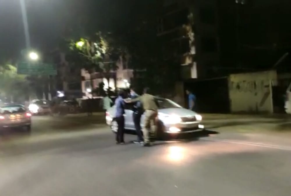 Firing near DGP office in Lucknow.
