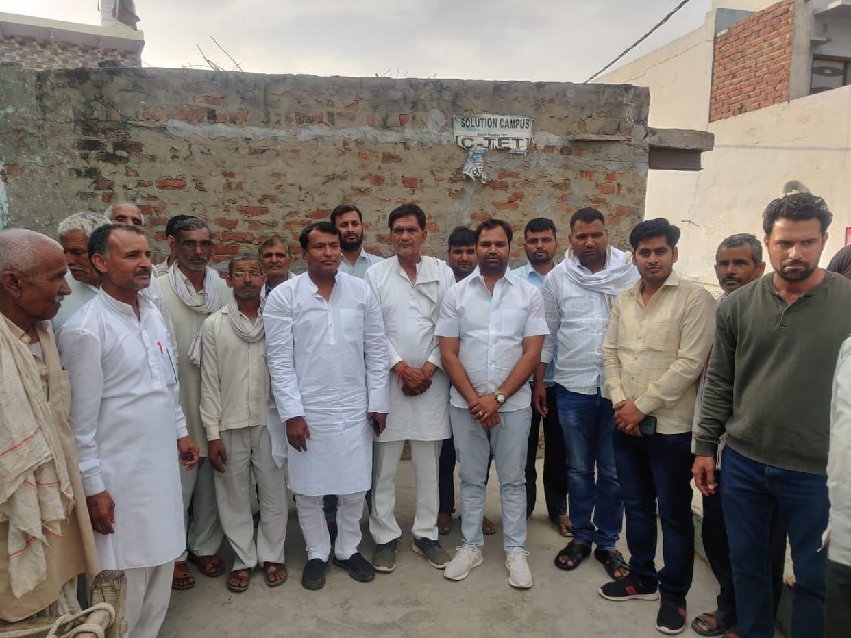 Mathura: MLAs could not enter, RLD contacted farmers