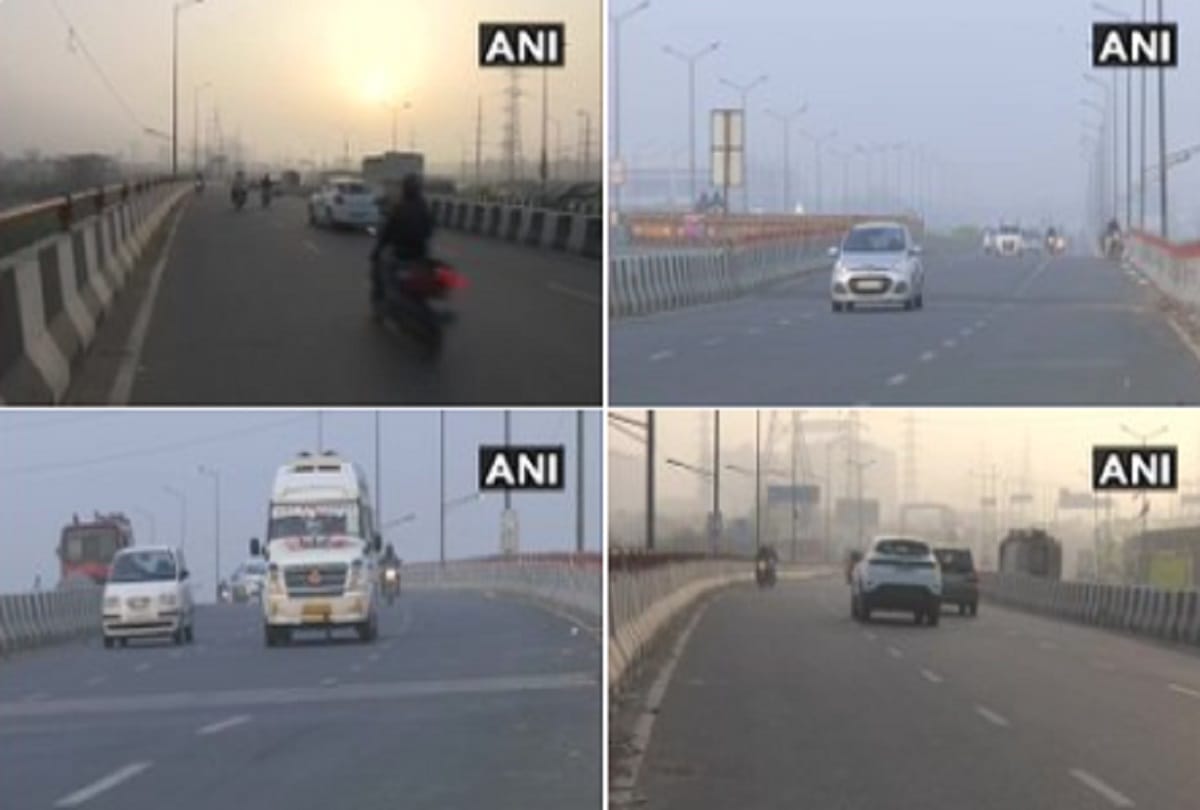 carriageway of nh 24 going towards ghaziabad from delhi has been opened