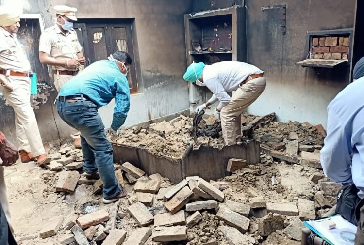 A Woman died with her son in Fire at Kapurthala of Punjab