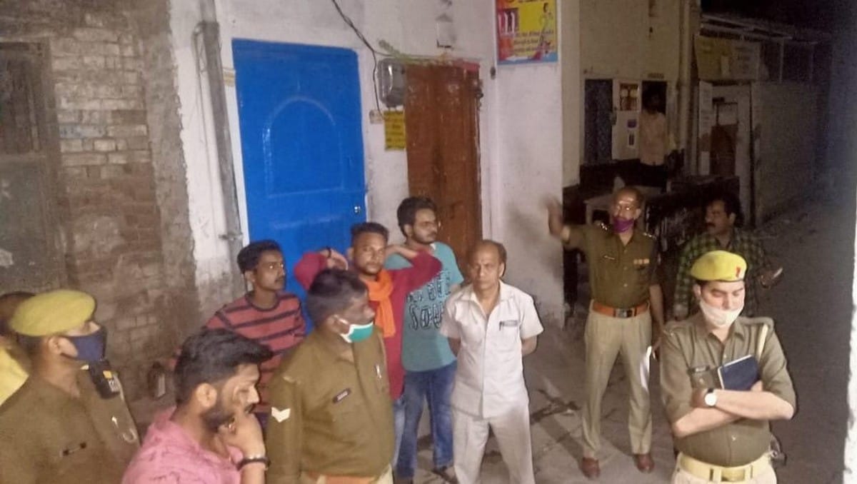 Kashi vidyapeeth student gun shot case police searching cctv footage of incident in varanasi