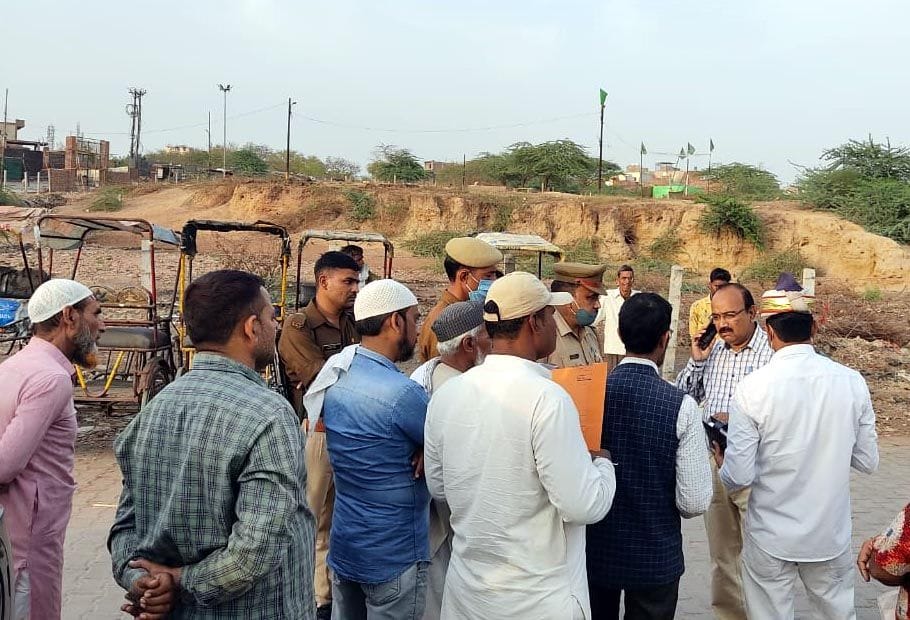Mathura: Elephant mound reached City Magistrate on DM's instructions
