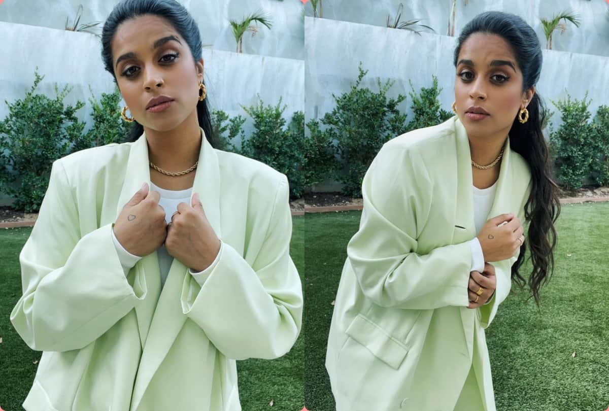 Lilly Singh attended 63rd Grammy Awards by wearing I Stand With Farmers mask in indian farmers support
