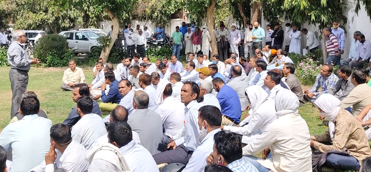 teachers boycott training camp in palwal