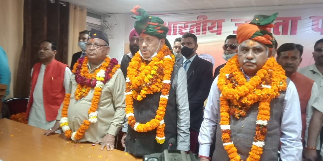 Uttarakhand news: new bjp state president Madan Kaushik will take charge today