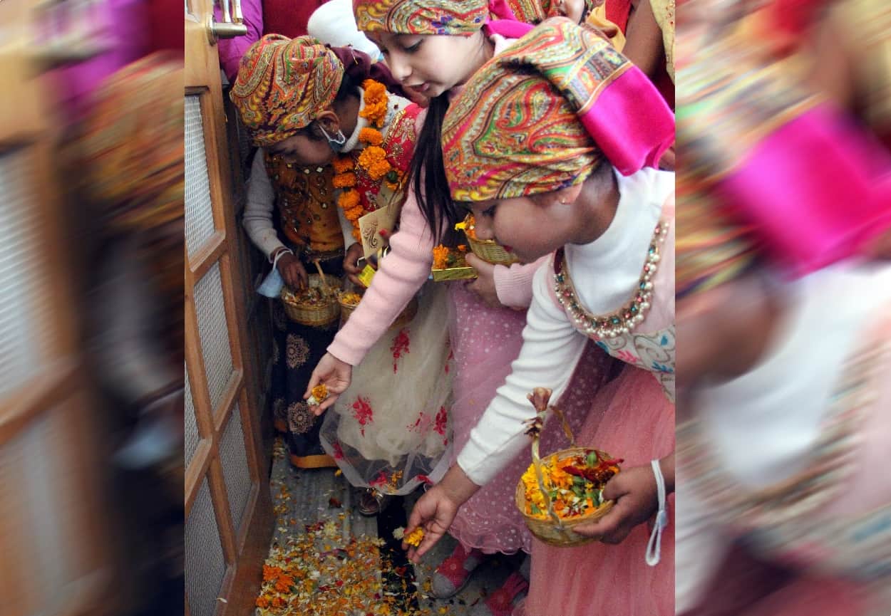 uttarakhand news : phool dei festival celebrate in uttarakhand watch photos